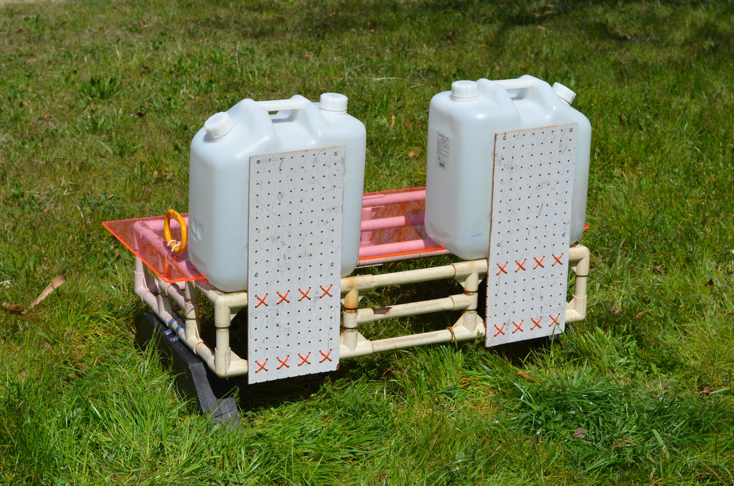 Pink Flame Bench